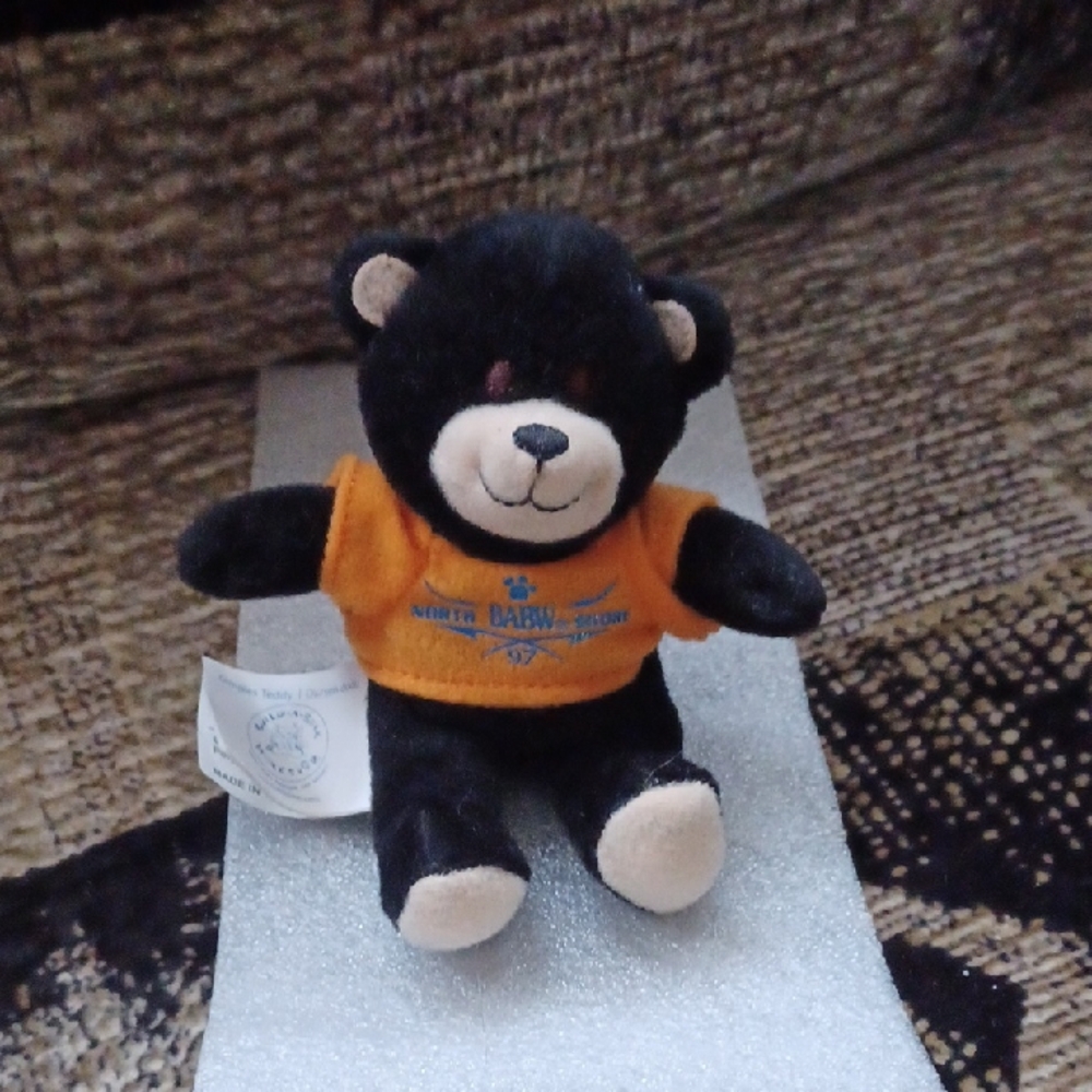 4/$30 Build-A-Bear "Dimples Teddy" with Orange Tee - 2006
